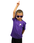 Petite Performers Kids Regent T-Shirt - Purple
