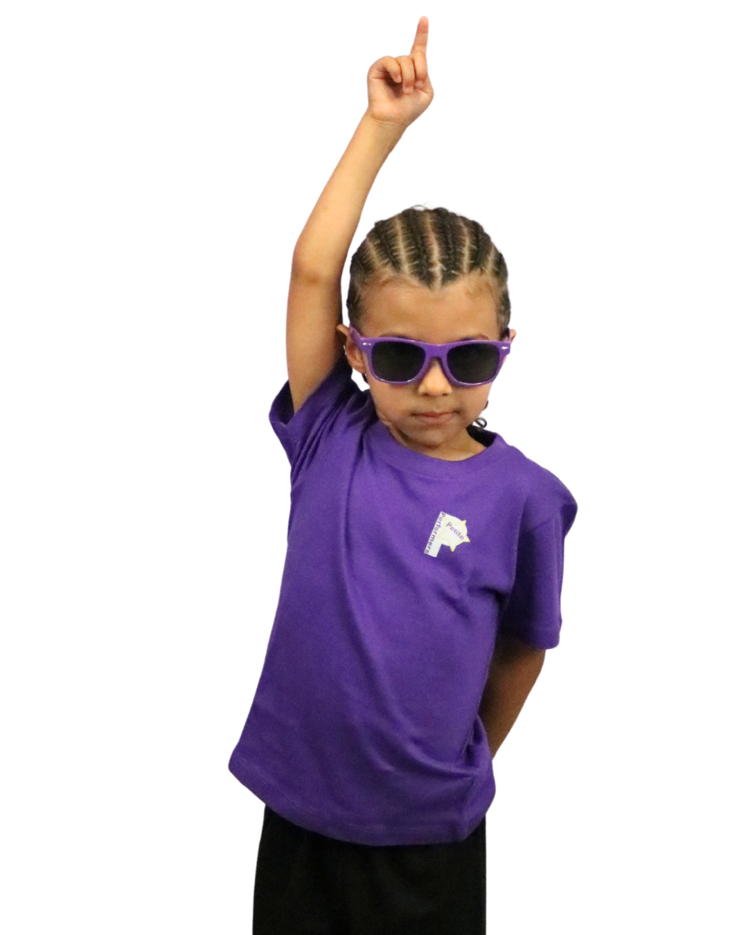 Petite Performers Kids Regent T-Shirt - Purple